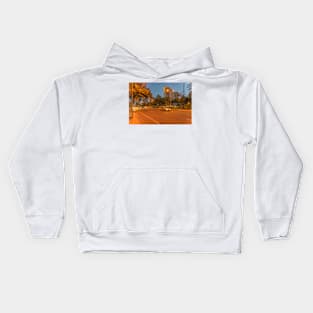 Traffic in Honolulu Kids Hoodie